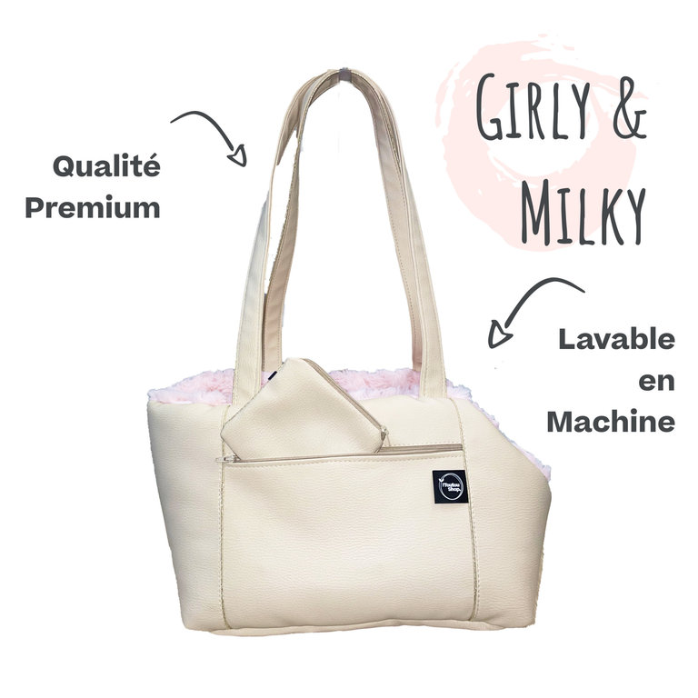 The Toutou Girly & Milky Le Sac Open