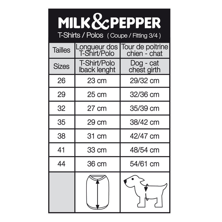 Milk & Pepper T-shirt Milk & Pepper Copacabana