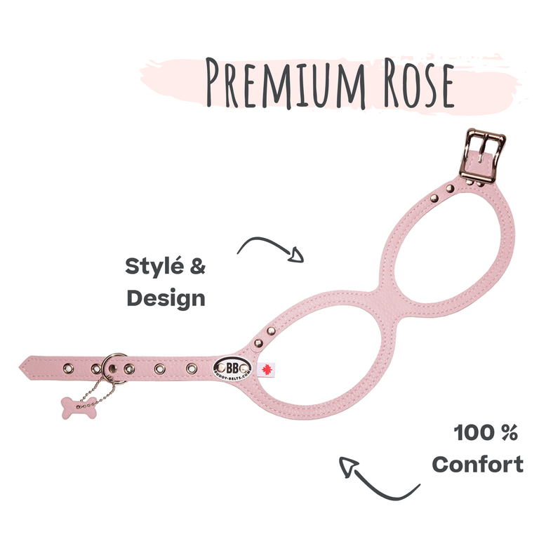 Harnais Buddy Belts Premium Rose