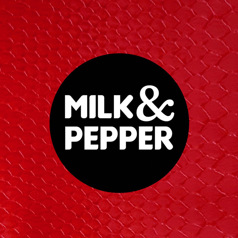 Milk & Pepper Collier Milk & Pepper Safira Rouge