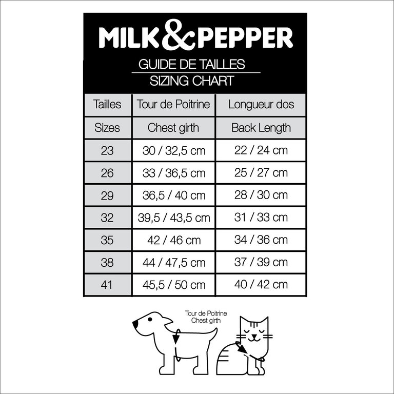 Milk & Pepper Manteau Milk & Pepper Kristen Réversible