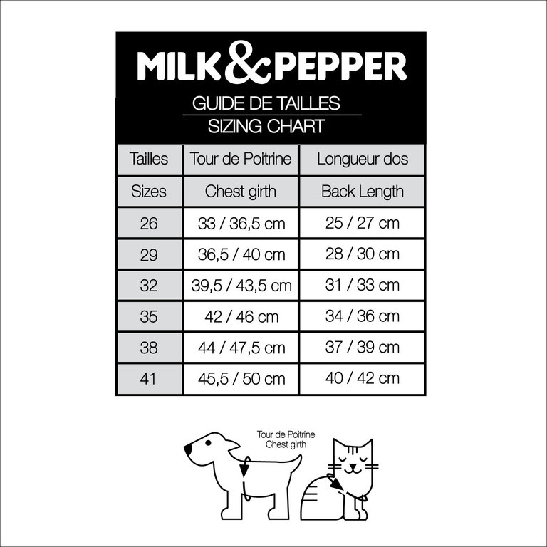 Milk & Pepper NEW - Pull Sweat Milk & Pepper Cathinka Gris