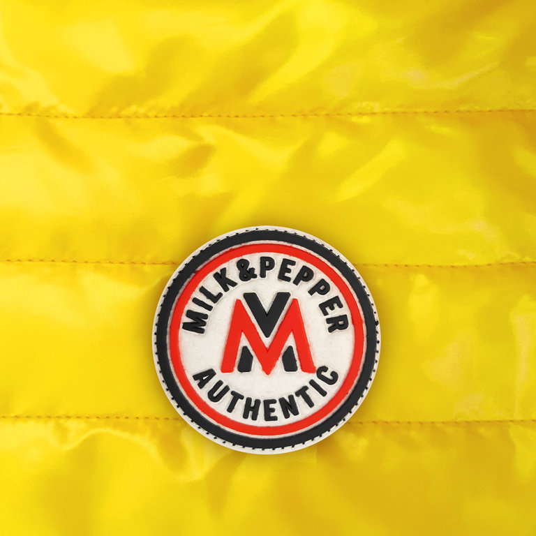 Milk & Pepper Manteau Milk & Pepper Nordik Réversible Jaune / Anthracite