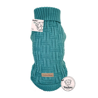 The Toutou NEW - Pull en Laine Tricot Vert Hugo The Toutou NEW - Pull en Laine Tricot Vert Hugo