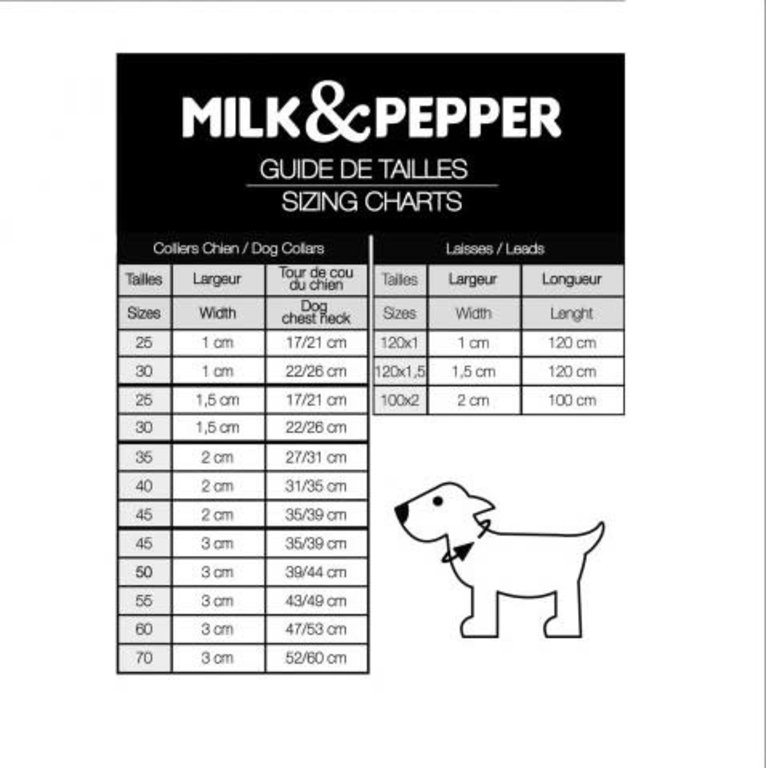 Milk & Pepper Collier Milk & Pepper Guépard Rose