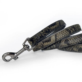 Milk & Pepper Laisse Milk & Pepper Iguania Kaki 120 cm / 1,5 cm