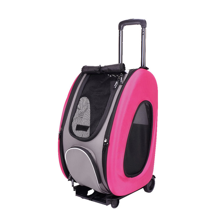 Ibiyaya EXCLU WEB - Poussette Ibiyaya Trolley 4 in 1 Rose