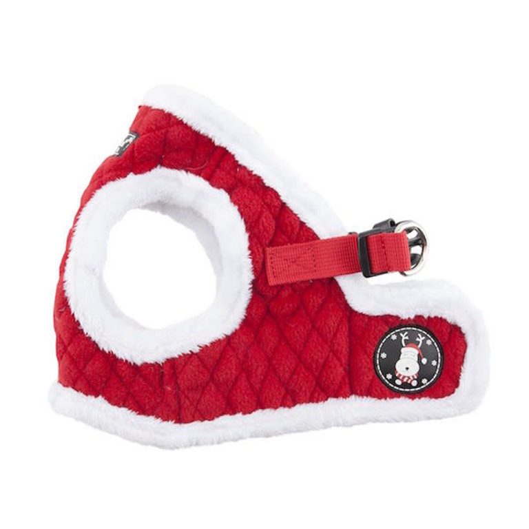 Puppia NEW - Harnais Puppia Winter Noël B Blitzen Rouge