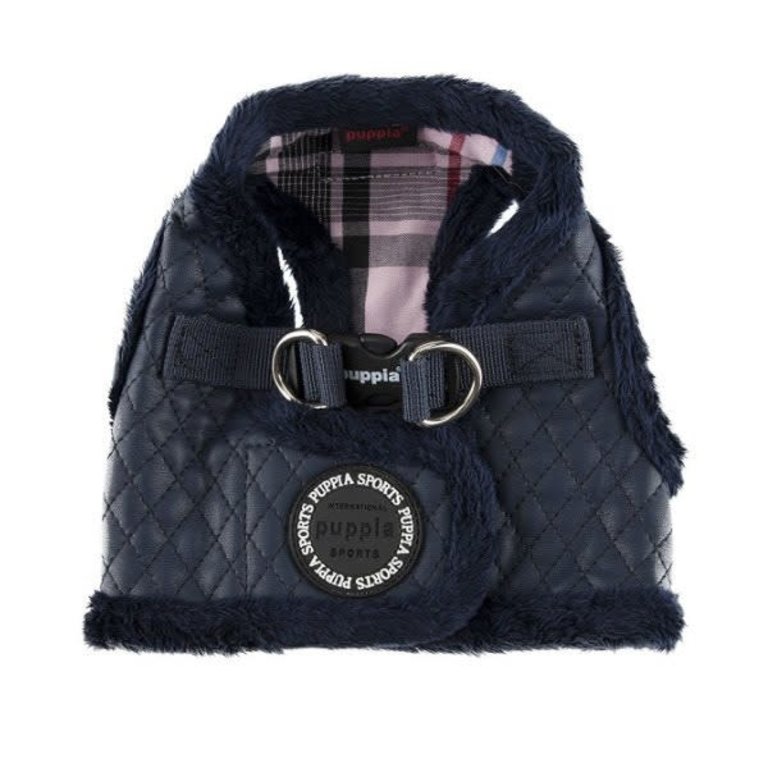 Puppia NEW - Harnais Puppia Winter B Farren Bleu