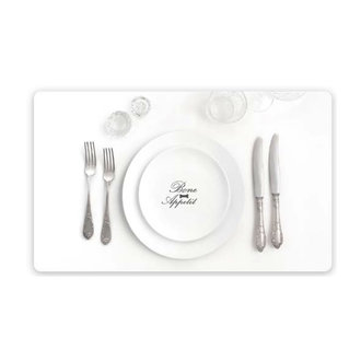 The Toutou Placemat Bone Appetit The Toutou Placemat Bone Appetit