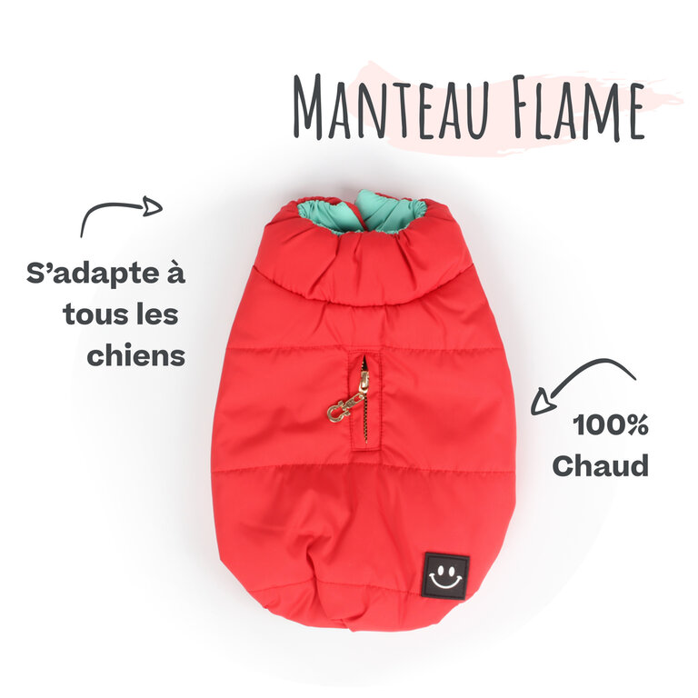 The Toutou NEW - Manteau The Toutou® Flame Rouge