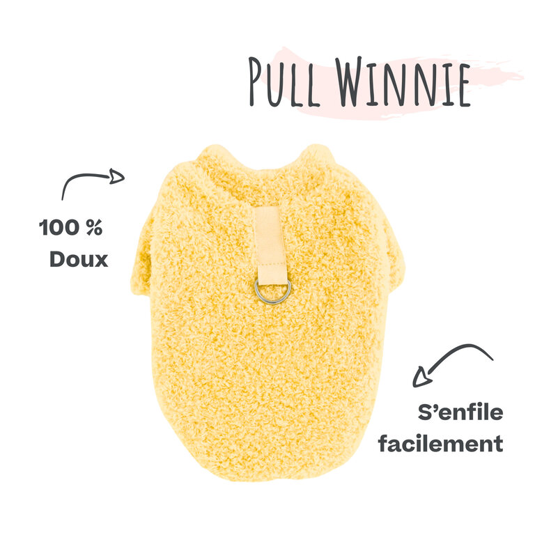 The Toutou NEW - Pull Doudou The Toutou® Jaune