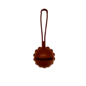 The Toutou Distributeur de Sacs Toutou® Silicone Choco The Toutou Distributeur de Sacs Toutou® Silicone Choco