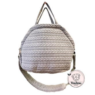The Toutou Sac/Panier 2en1 Toutou Gris The Toutou Sac/Panier 2en1 Toutou Gris