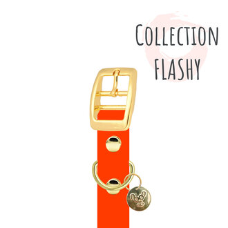 The Toutou Collier The Toutou® Flashy Orange The Toutou Collier The Toutou® Flashy Orange