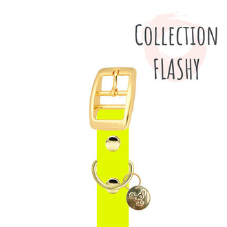 The Toutou Collier The Toutou® Flashy Jaune The Toutou Collier The Toutou® Flashy Jaune