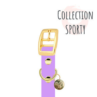 The Toutou Collier The Toutou® Sporty Mauve The Toutou Collier The Toutou® Sporty Mauve