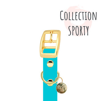 The Toutou Collier The Toutou® Sporty Turquoise The Toutou Collier The Toutou® Sporty Turquoise