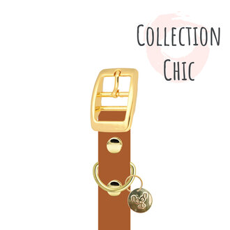 The Toutou Collier The Toutou® Chic Brun Delvaux The Toutou Collier The Toutou® Chic Brun Delvaux