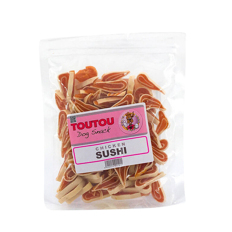 The Toutou Snack Toutou en Sachet Poulet Sushi 100gr