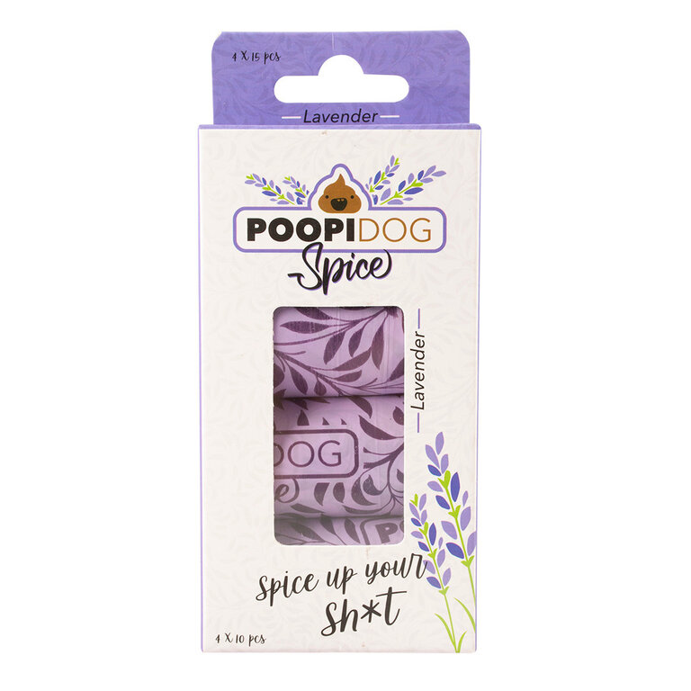 Sac à Crotte Refill Poopidog Lavande