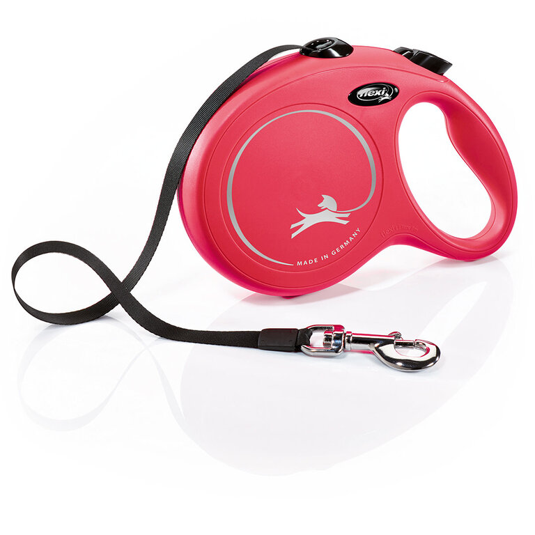 Flexi Laisse Flexi Classic Tape 5m Rouge