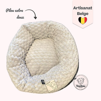 The Toutou Coussin Apaisant Gaufré Kaki Clair The Toutou Coussin Apaisant Gaufré Kaki Clair