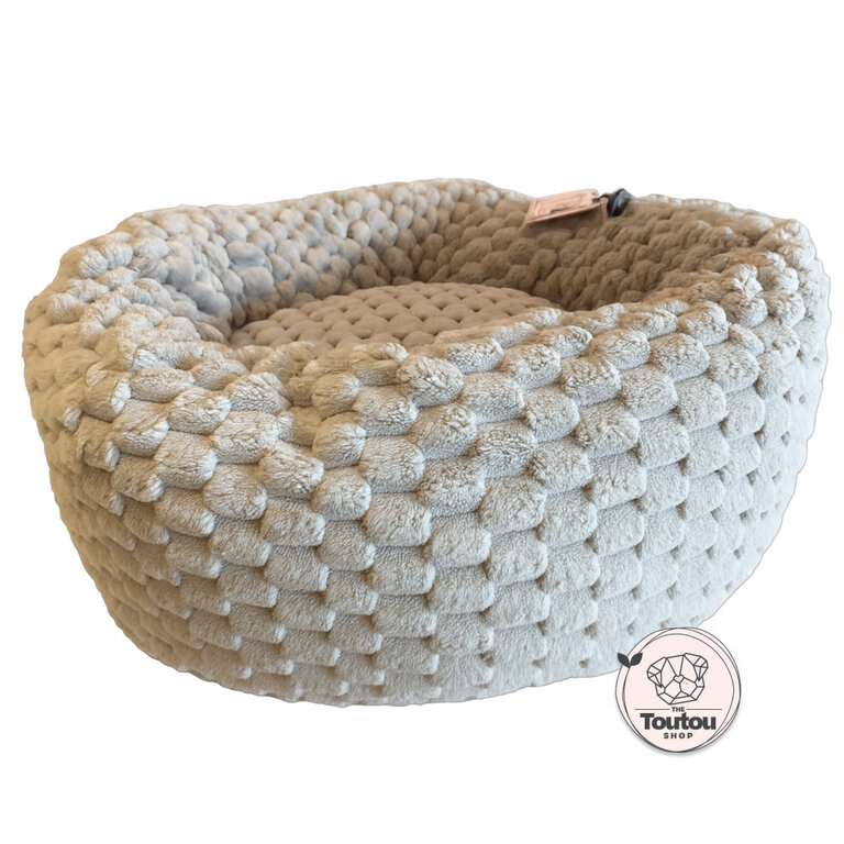 The Toutou Coussin Apaisant Gaufré Kaki Clair