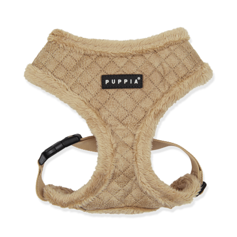 Puppia Harnais Puppia Winter Douglas Harness Beige A
