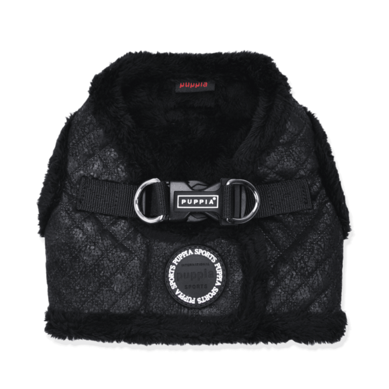 Puppia Harnais Puppia Winter Douglas  B Noir