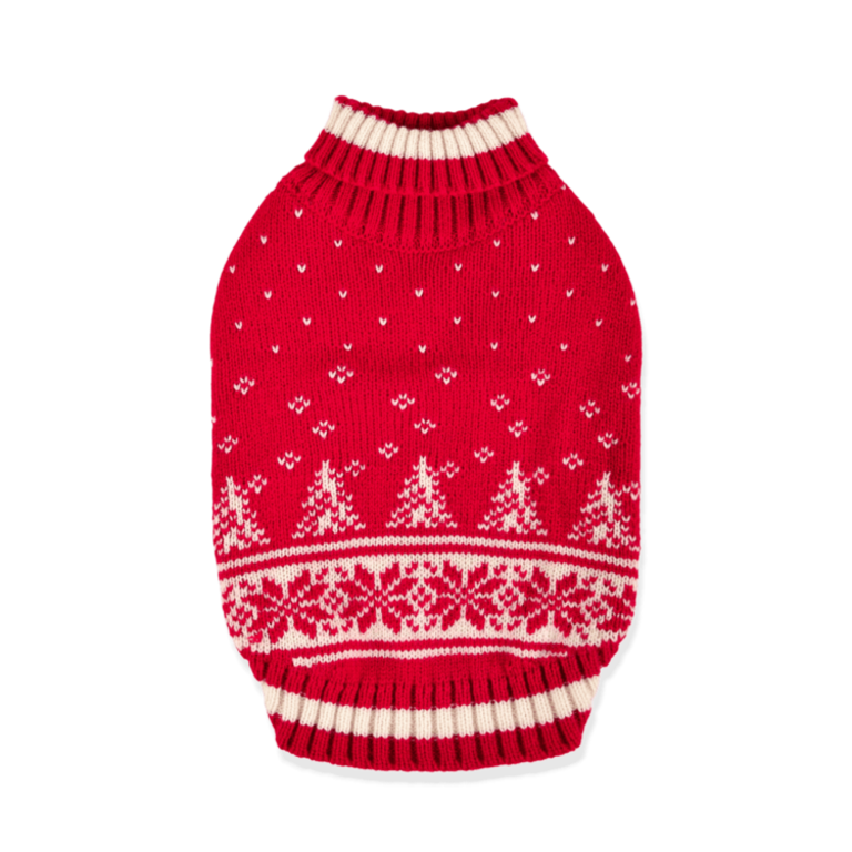 Puppia Pull Puppia Tricot Nevis Rouge