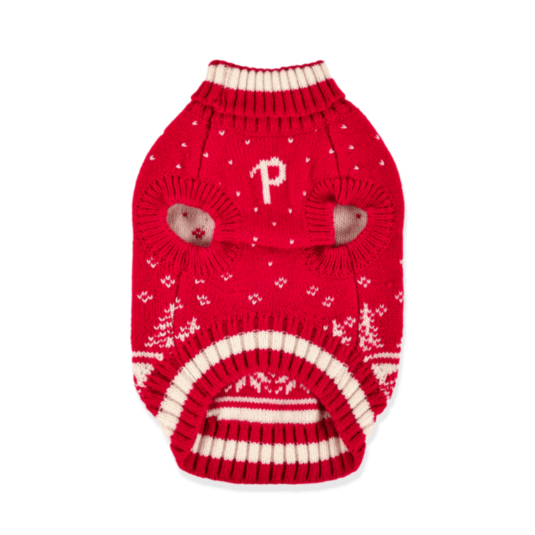 Puppia Pull Puppia Tricot Nevis Rouge