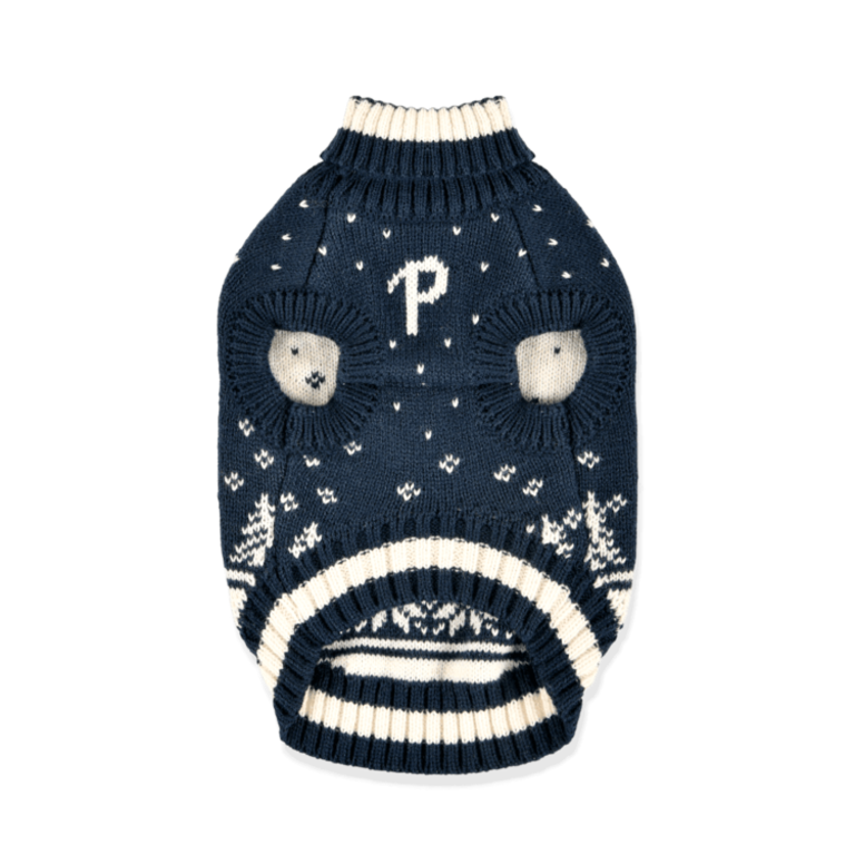Puppia Pull Puppia Tricot Nevis Bleu Marine