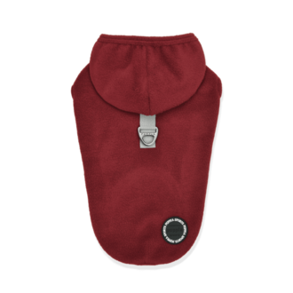 Puppia Pull en polaire Puppia Zuko Bordeau