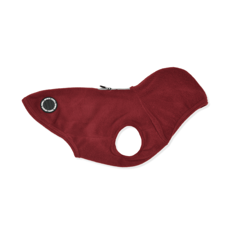 Puppia Pull en polaire Puppia Zuko Bordeau