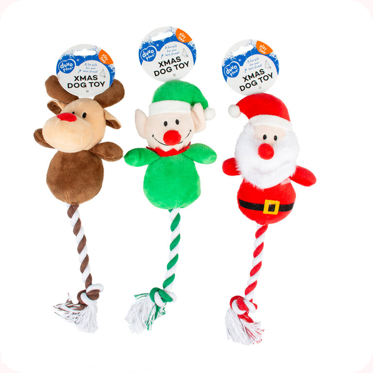 Jouet Duvo Peluche Noël Corde