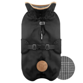 Milk & Pepper Cape Imperméable Hamilton Milk and Pepper Noir