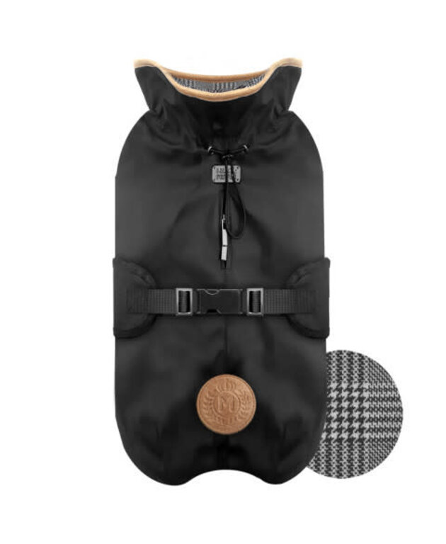 Milk & Pepper Cape Imperméable Hamilton Milk and Pepper Noir