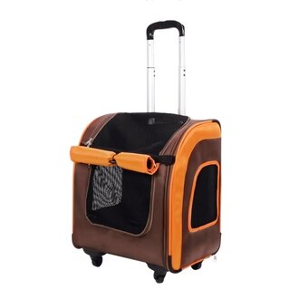 Innopet EXCLU WEB - Trolley -Liso BackPack- Orange/Brown