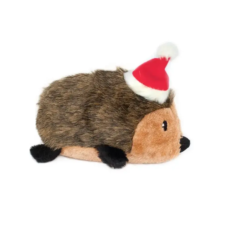 ZippyPaws Jouet Peluche Hérisson de Noël