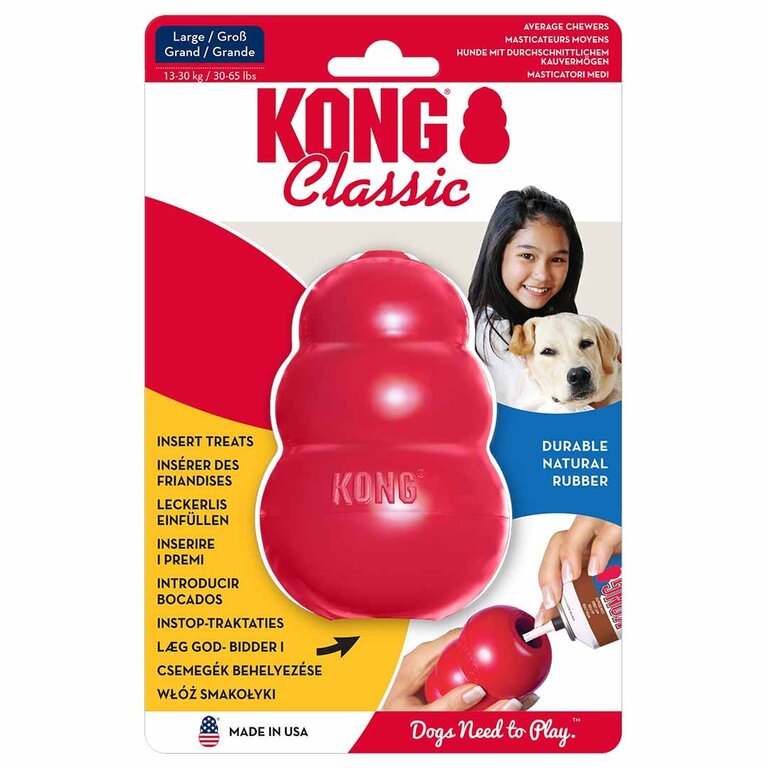 Kong Jouet Kong Classic Rouge