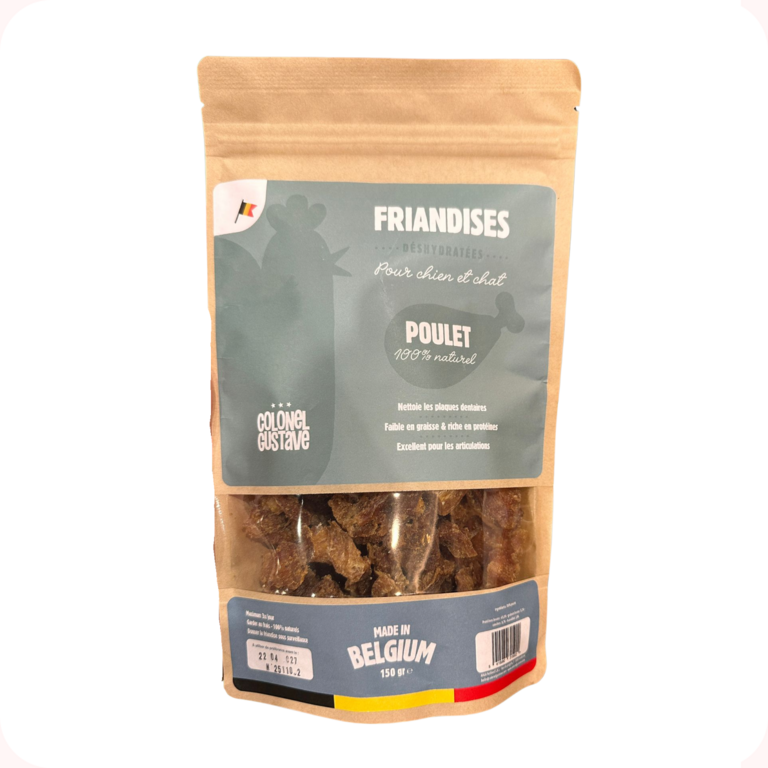 Colonel Gustave Friandise Filet de Poulet déshydratés 150gr