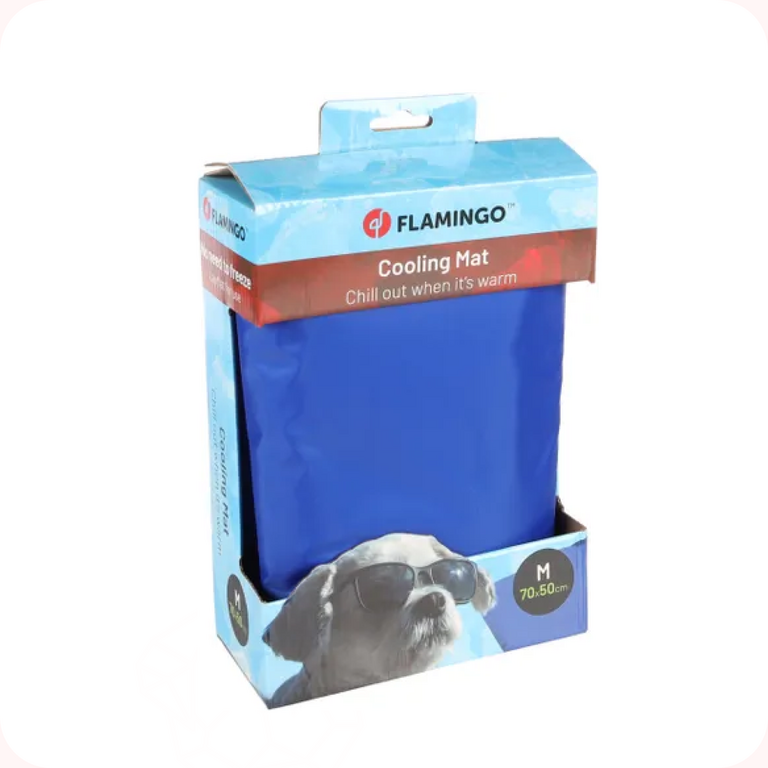 Flamingo Tapis rafraîchissant Frosty Bleu