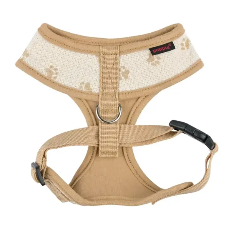 Puppia Harnais Puppia Pawprint A Beige
