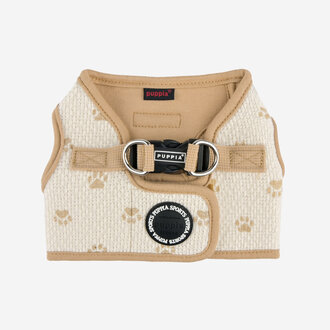 Puppia Harnais Puppia Pawprint B Beige