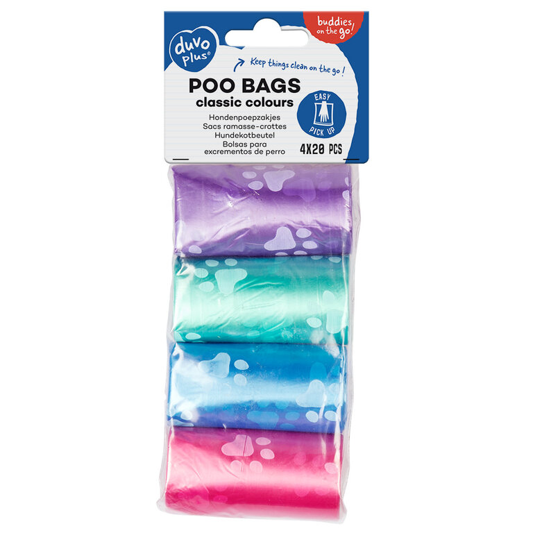 Sac à Crotte Poo Bags Multicolore