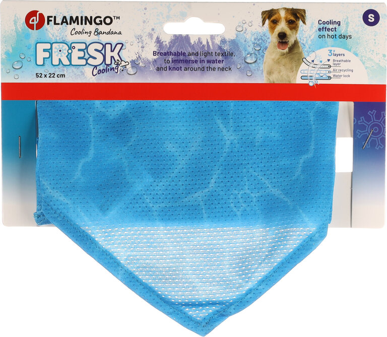 Flamingo Bandana Rafraîchissant Fresk Bleu