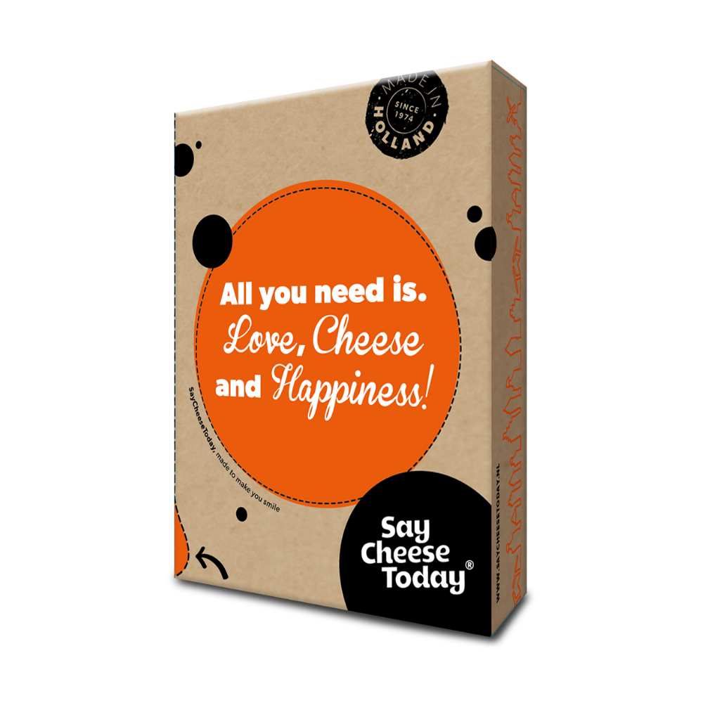 All you need is Love, Cheese and Happiness