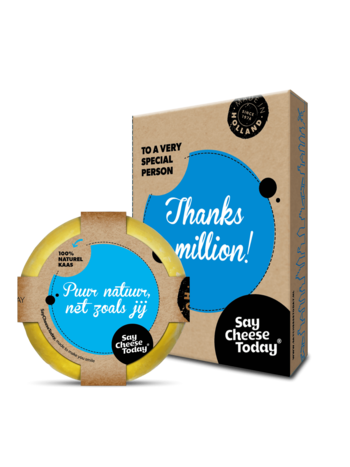 To a very special person. Thanks a million!