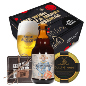 Egmondse Kwade Wouter Bier & Kaas Kerstpakket